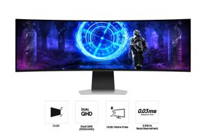 Samsung 49 Inch Odyssey OLED G9 G95SD DQHD 240Hz Smart Gaming Monitor