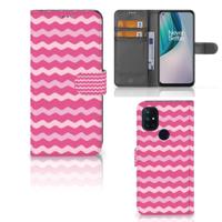 OnePlus Nord N10 | Telefoon Hoesje | Waves Pink