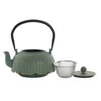 Theepot Home ESPRIT Groen Bamboe Roestvrij staal Ijzer 1 L