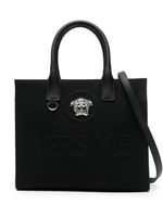 Versace petit sac à main La Medusa en toile - Noir - thumbnail