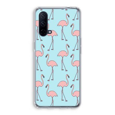 Anything Flamingoes: OnePlus Nord CE 5G Transparant Hoesje