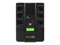 Green Cell UPS06 UPS Line-interactive 600 VA 360 W 6 AC-uitgang(en)