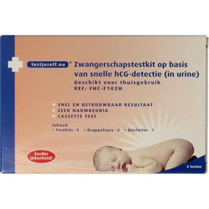 Testjezelf.nu Zwangerschapstest casette