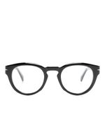 Eyewear by David Beckham lunettes de vue rondes à plaque logo - Noir