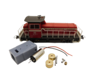 micromotor HR027F motor ombouwset voor Roco DB BR 384, DB E71, ÖBB Rh 1670, u.a.