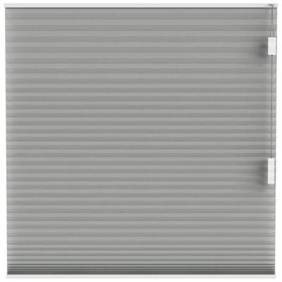 Leen Bakker - Fenstr Plisségordijn Brisbane Dubbel 25mm Lichtdoorlatend - Grijs (50604) - Polyester - Groen - 120x10x10 Cm