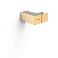 Handdouchehouder Tres Ducha | Verstelbaar | Messing | Vierkant | 24k Goud mat