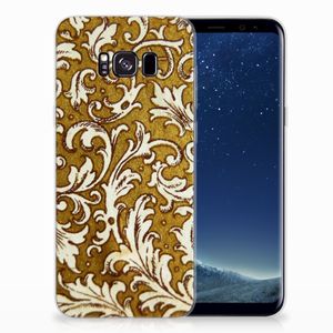 Siliconen Hoesje Samsung Galaxy S8 Plus Barok Goud