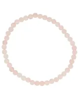 Edelsteen Armband Roze kwarts - 4 mm