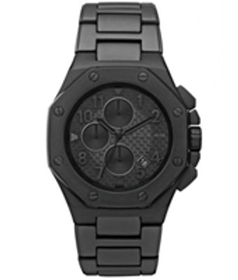 Horlogeband Michael Kors MK8198 Staal Zwart 28mm