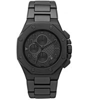 Horlogeband Michael Kors MK8198 Staal Zwart 28mm - thumbnail