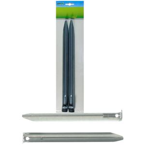 Metalen tent haringen 30 cm 30 stuks   -