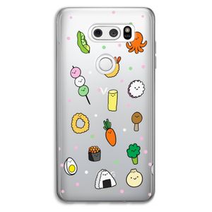 Happy bento friends: LG V30 Transparant Hoesje