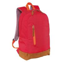 Allround rugzak/rugtas in A4-formaat - rood - Schooltas/boekentas - 29 x 14 x 45 cm