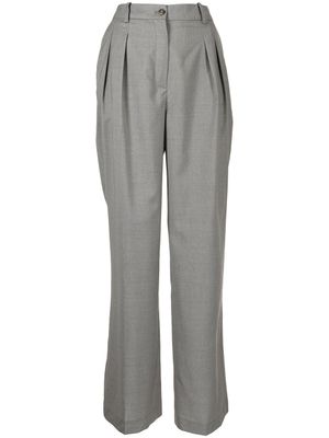 LouLou de Saison pantalon ample à taille haute - Gris