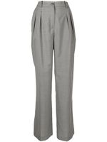 Loulou Studio pantalon ample à taille haute - Gris