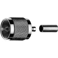 Telegärtner J01040A0010 J01040A0010 UHF-connector Stekker, recht 50 Ω 1 stuk(s)