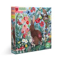 eeBoo Poppy Bunny Blokpuzzel 1000 stuk(s) Kunst