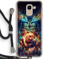 Aurowla: Samsung Galaxy J6 (2018) Transparant Hoesje met koord