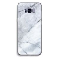Witte marmer: Samsung Galaxy S8 Plus Transparant Hoesje Witte marmer: Samsung Galaxy S8 Plus Transparant Hoesje