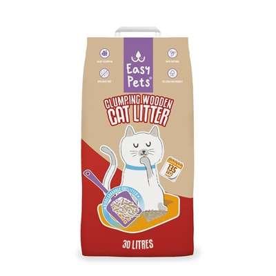 EASYPETS KATTENBAKVULLING CLUMPIING WOOD