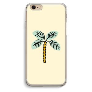 Palmboom: iPhone 6 / 6S Transparant Hoesje