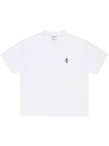 Marcelo Burlon County of Milan Vertigo Snake cotton T-shirt - Blanc