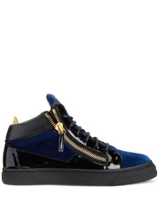 Giuseppe Zanotti baskets mi-montantes Kriss - Bleu