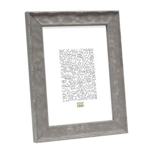 Deknudt Houten kader in grijs met golvende structuur 18x24 S46HF7