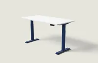Desktronic HomeOne bureau Diepblauw / Wit / 160x80 cm