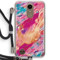 Pastel Echoes: LG K10 (2017) Transparant Hoesje met koord