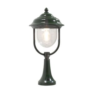 Sokkellamp Parma Calestano groen klassieke buitenlamp 724-600