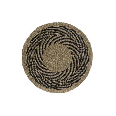 Placemat DKD Home Decor Zwart Natuurlijk 38 x 38 x 1 cm