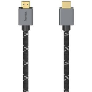 Hama Ultra high-speed HDMI-kabel, connector-connector, 8K, metaal, 2,0 m HDMI kabel