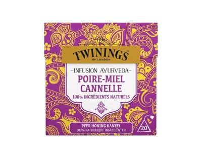 Twinings Ayurveda peer honing kaneel 20 Zakjes