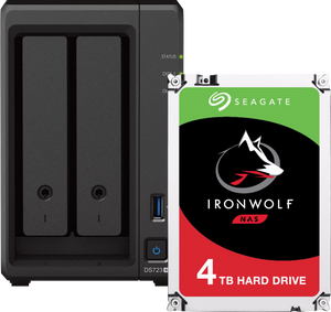 Synology DS723+ + Seagate Ironwolf 4TB