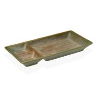 Snackdienblad Versa Groen 11,5 x 2,7 x 25 cm Sushi