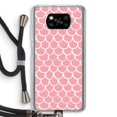 Dakpannetjes: Xiaomi Poco X3 NFC Transparant Hoesje met koord