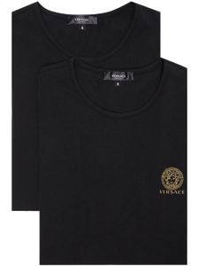 Versace t-shirts Medusa (lot de deux) - Noir