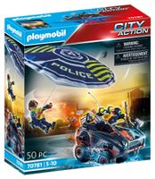 PlaymobilÂ® City Action 70781 politieparachute achtervolging van het amfibievoertuig - thumbnail