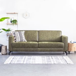 Sevn Bank 'Amber' 2-zits, kleur army