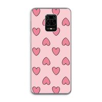 Ondersteboven verliefd: Xiaomi Redmi Note 9 Pro Transparant Hoesje