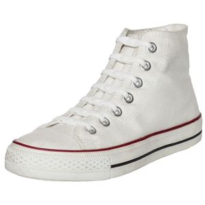 14x Shoeps elastische veters wit/parel voor kinderen/volwassenen One size  -