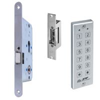 JNF Comfort loopslot din links inclusief elektrische sluitplaat en cijfercode tableau