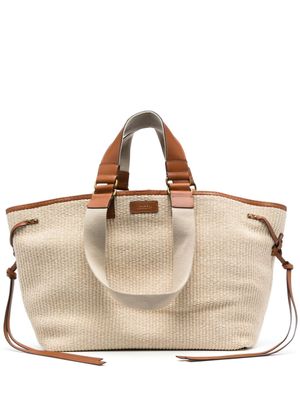ISABEL MARANT sac cabas Wardy - Tons neutres