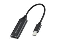 Conceptronic ABBY03B video kabel adapter HDMI Type A (Standaard) USB Type-C Zwart