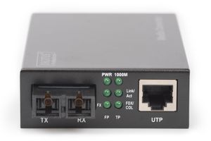 Digitus DN-82120-1 netwerk media converter 1000 Mbit/s 850 nm Multimode