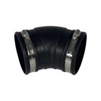 Air Aqua Flexibele Rubber Bocht 45° - UV- & Weerbestendig, Eenvoudige Installatie, 90mm Air Aqua Flexibele Rubber Bocht 45° - UV- & Weerbestendig, Eenvoudige Installatie, 90mm