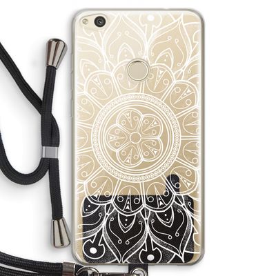 Roses Are Red: Huawei Ascend P8 Lite (2017) Transparant Hoesje met koord