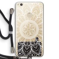 Roses Are Red: Huawei Ascend P8 Lite (2017) Transparant Hoesje met koord